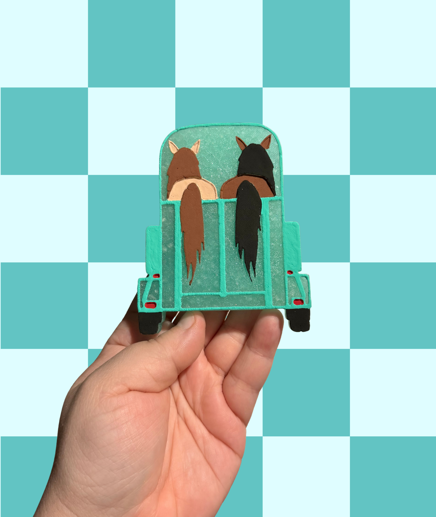 Horse Trailer Freshie