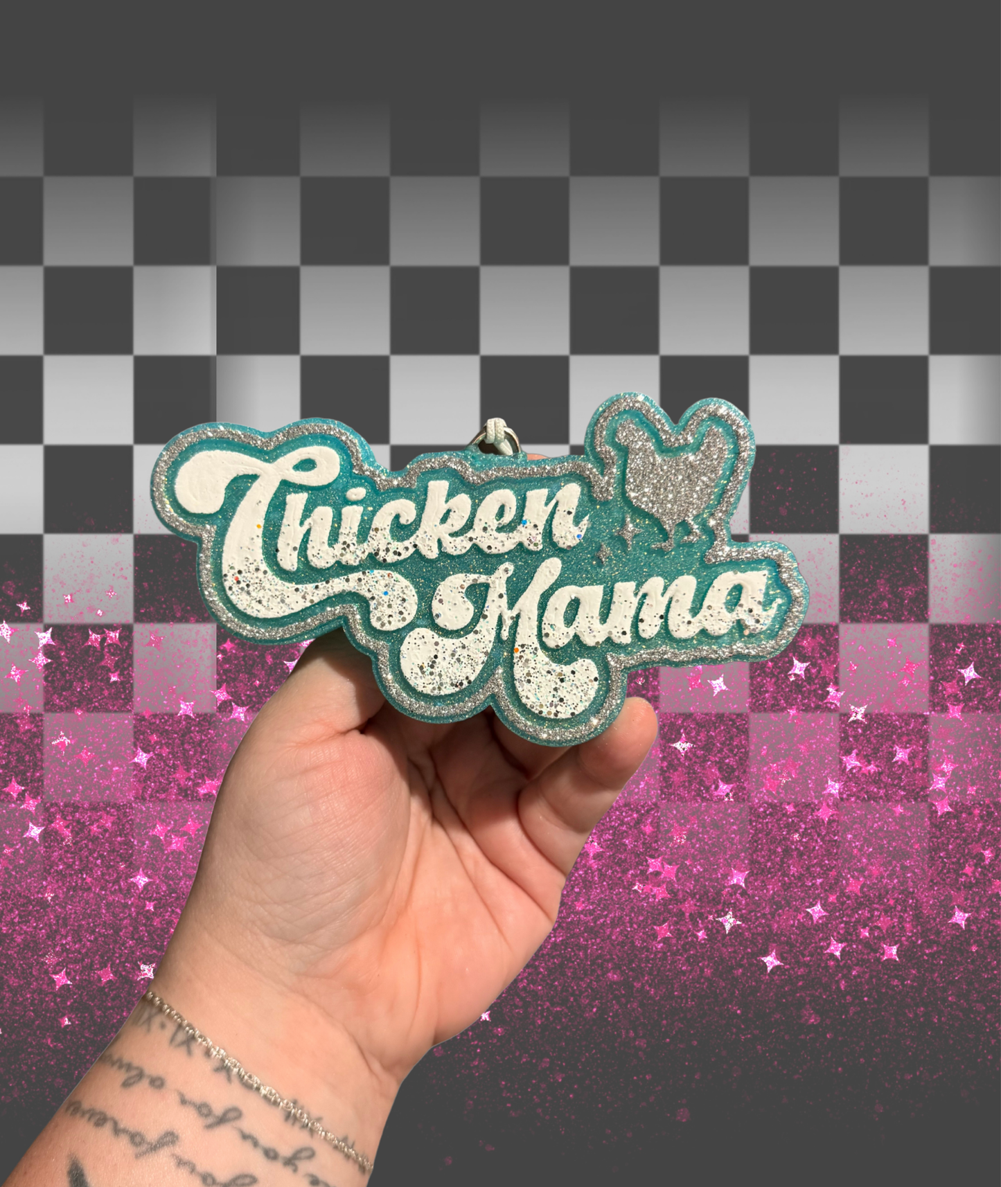 Chicken Mama Freshie