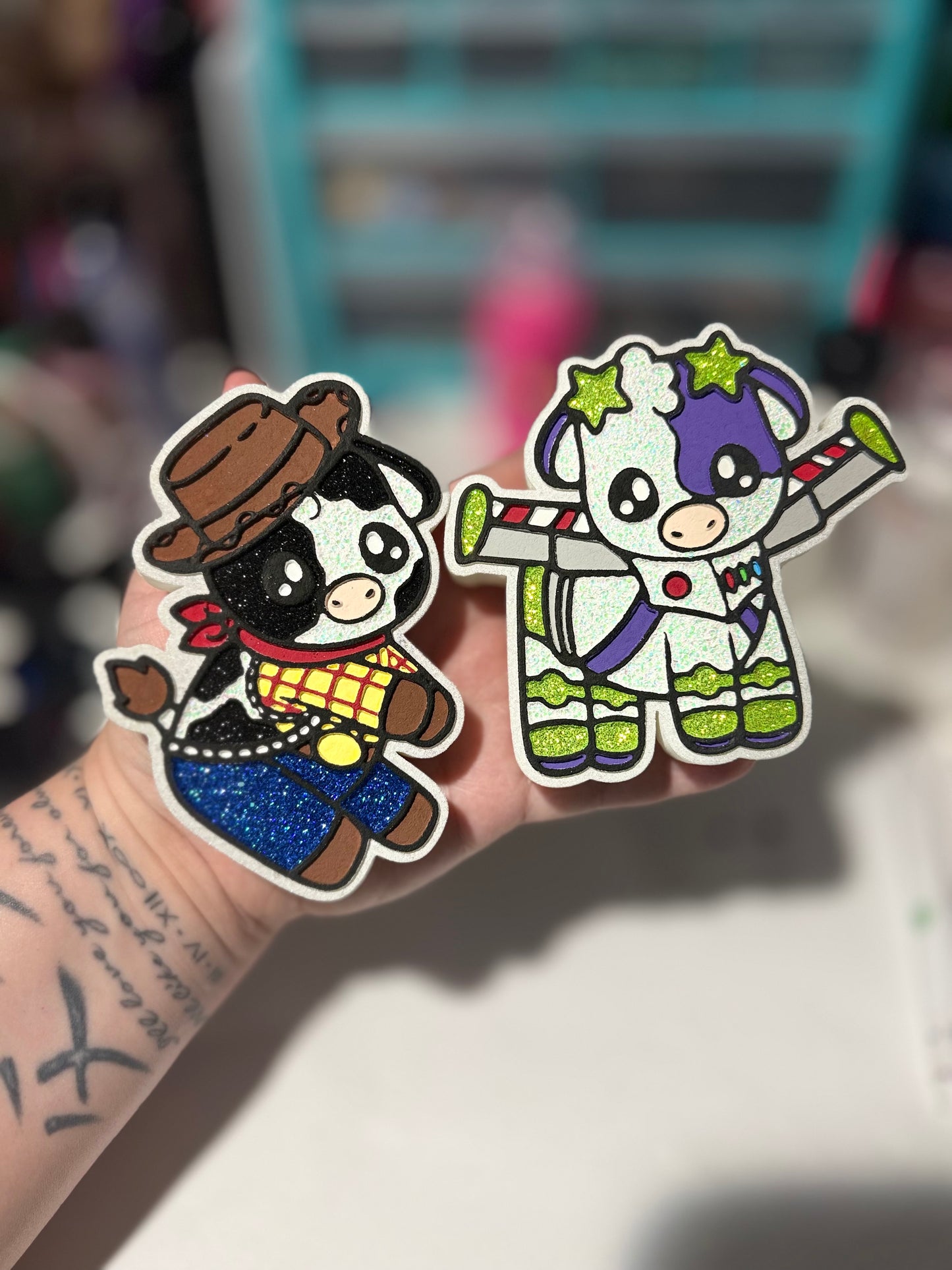 Toy Story Cows Set— Pink Apple Punch RTS