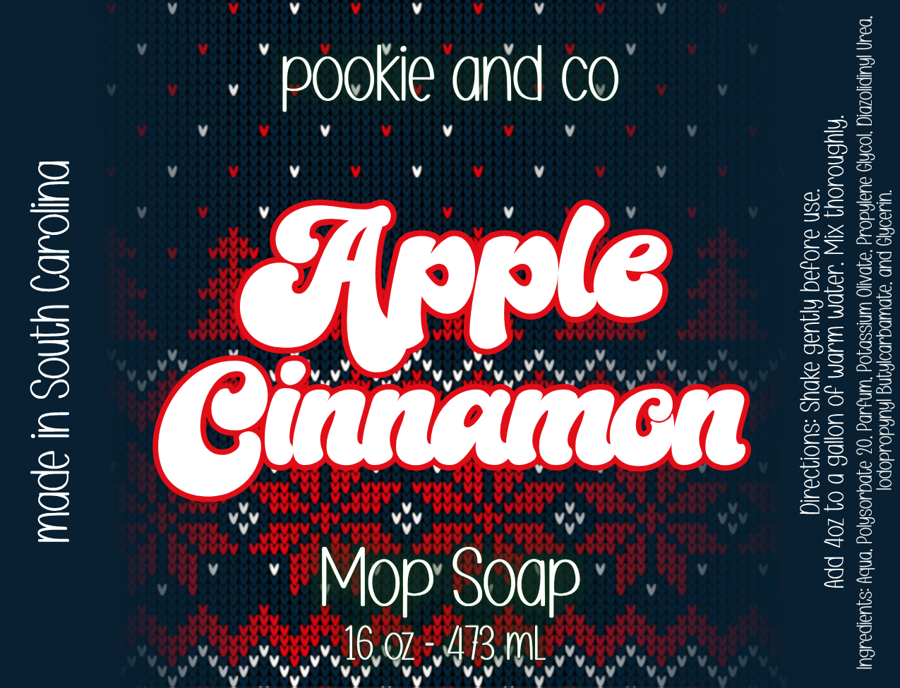Apple Cinnamon Mop Soap-16oz.