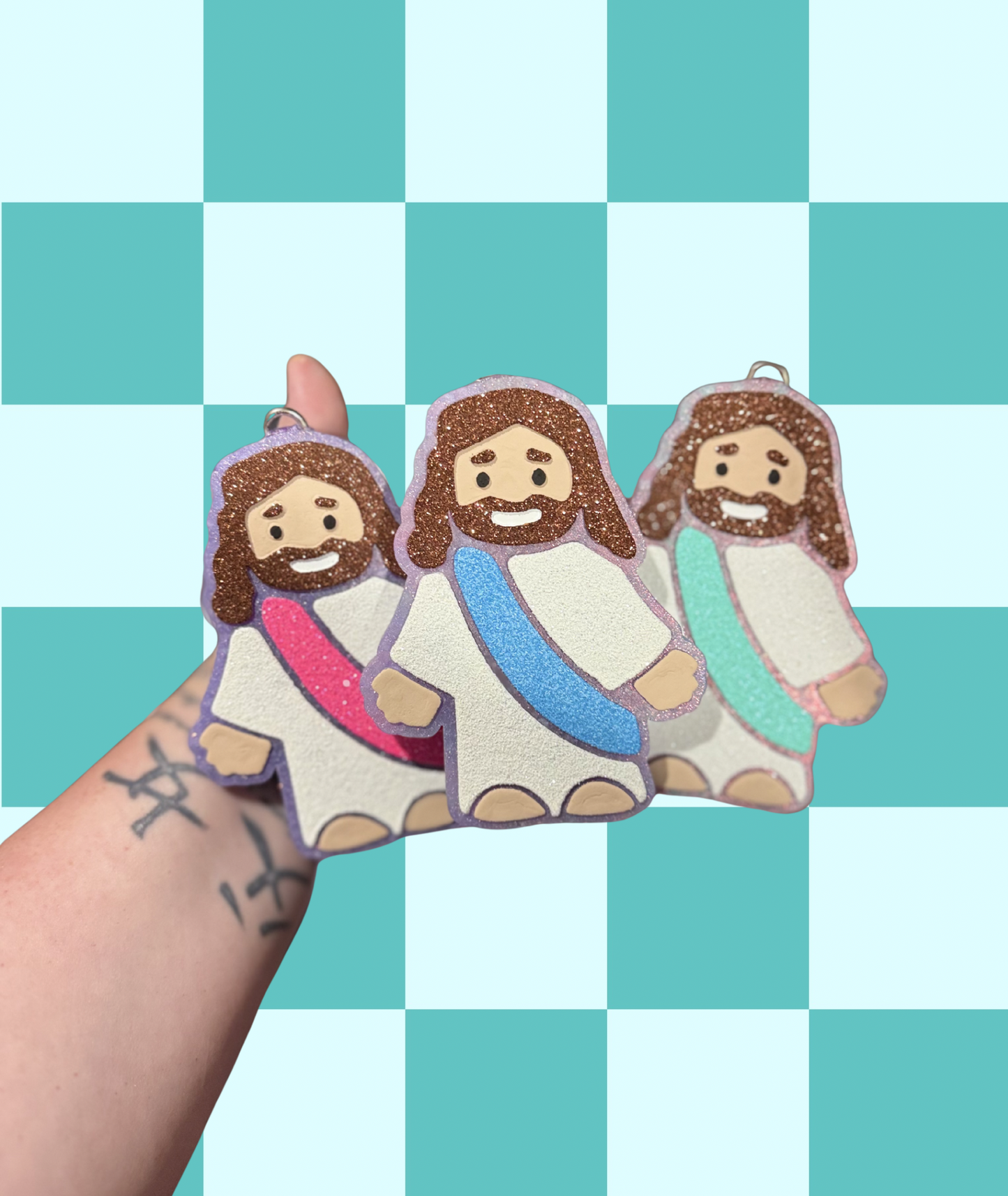 Jesus Freshie (leave note at checkout with sash color!)