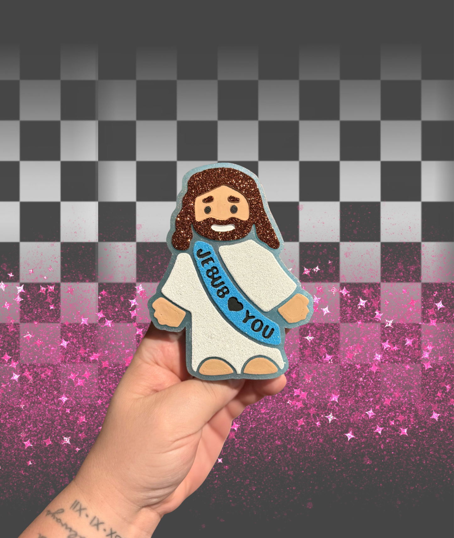 Jesus Loves You Freshie