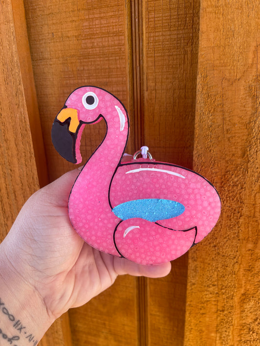 Flamingo Float Freshie