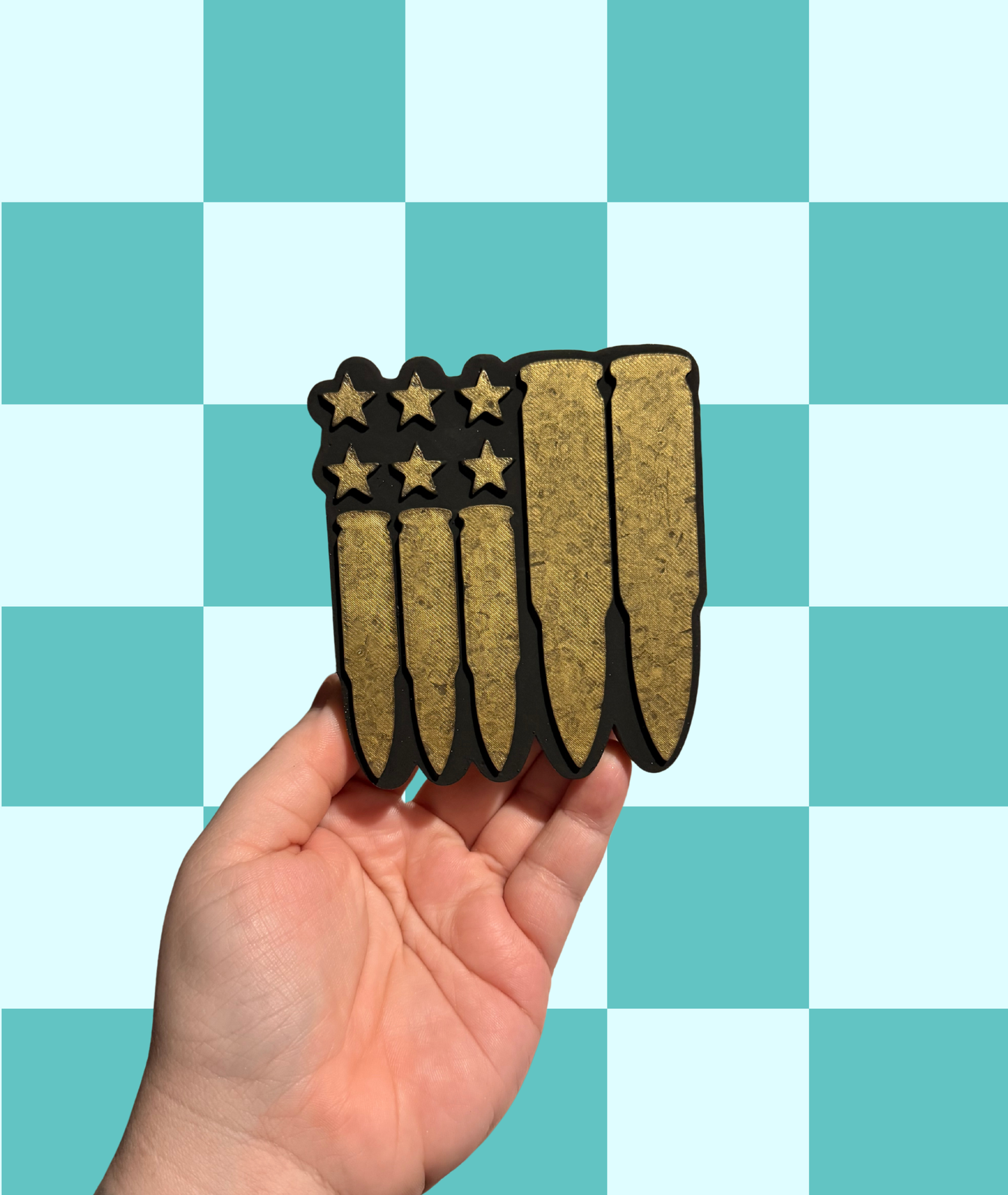Bullet Flag Freshie