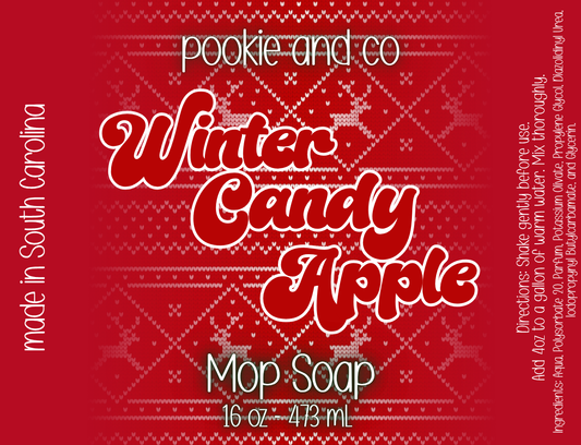 Winter Candy Apple Mop Soap-16oz