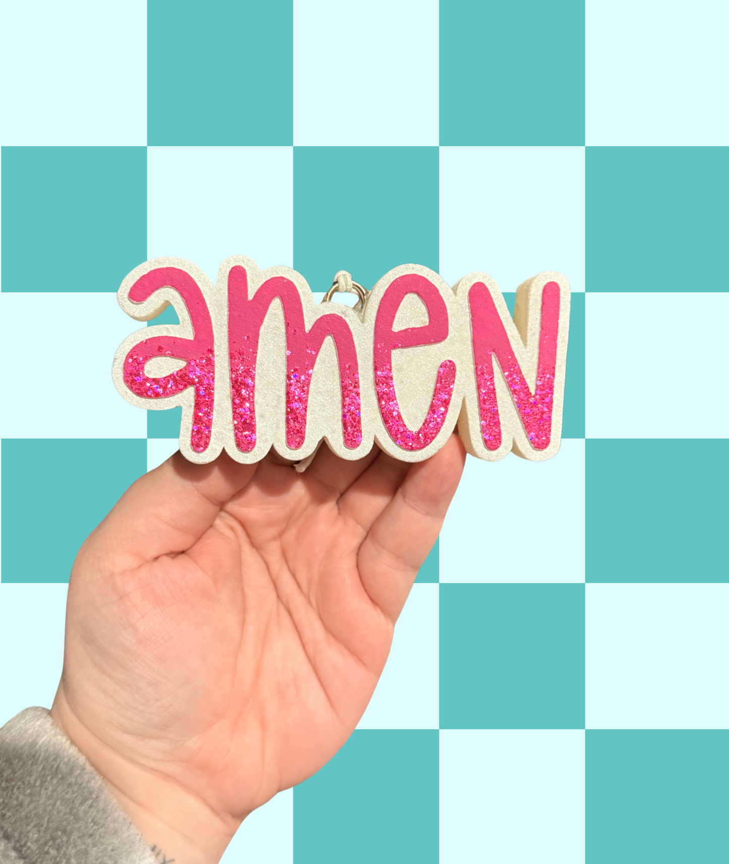 Pink Amen Freshie