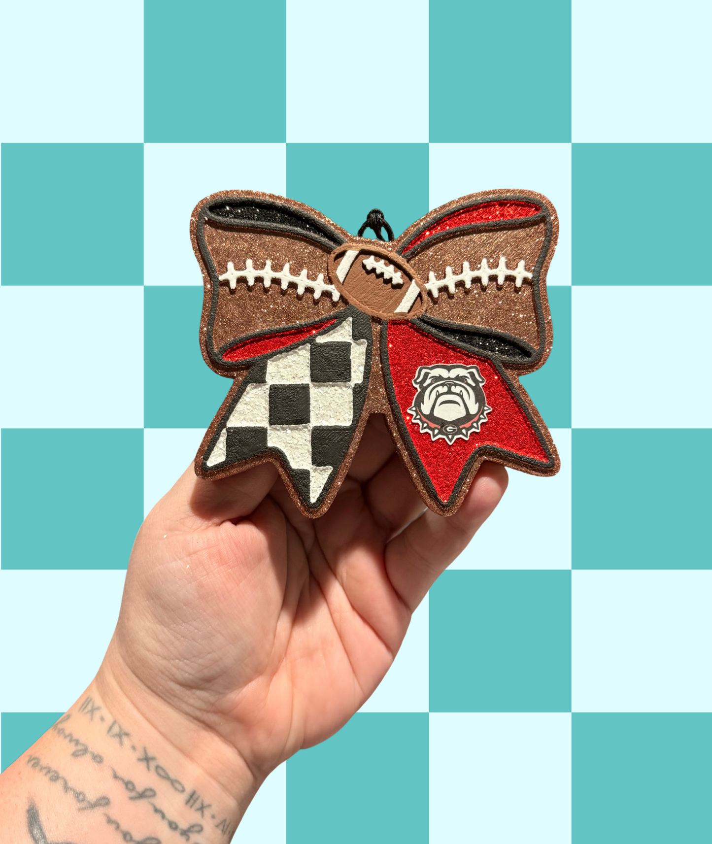Georgia Football Bow Freshie