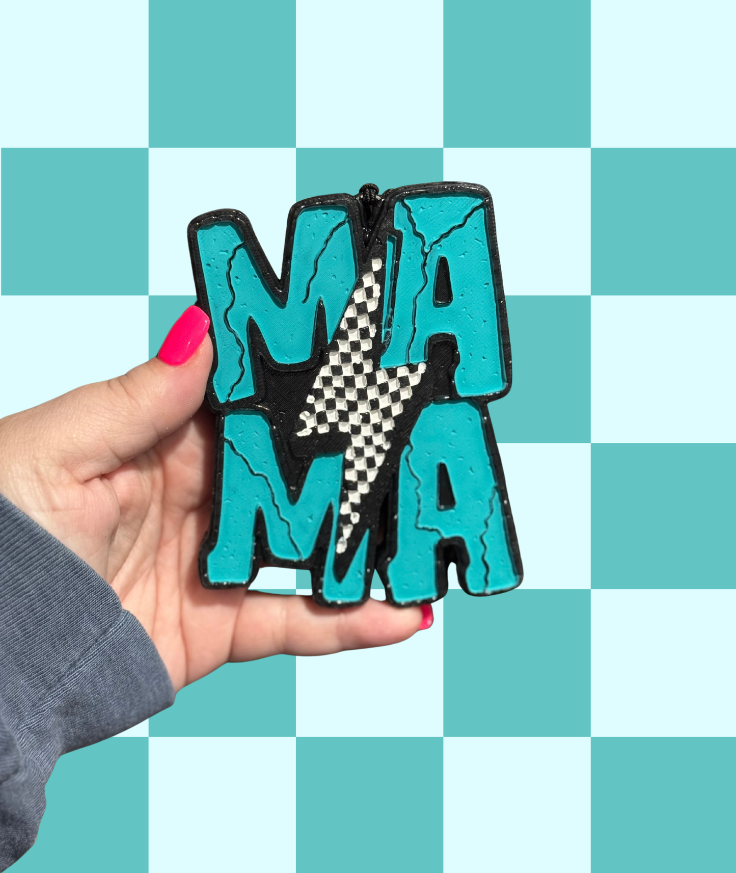 Turquoise Mama Freshie