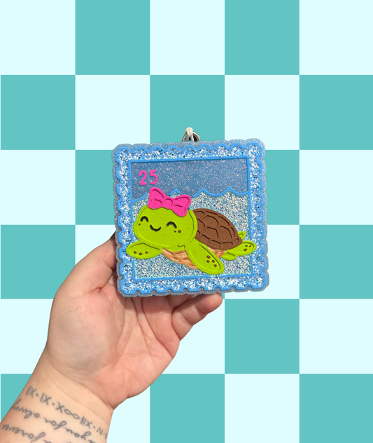 Turtle Stamp Freshie