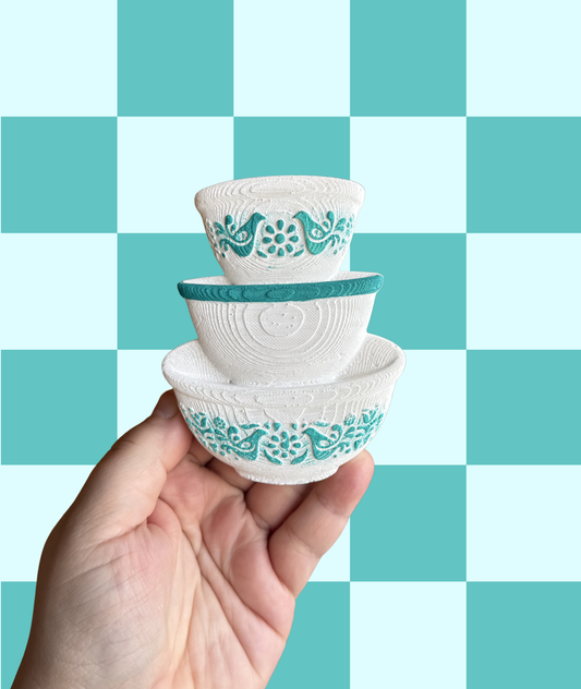 Vintage Bowls Freshie