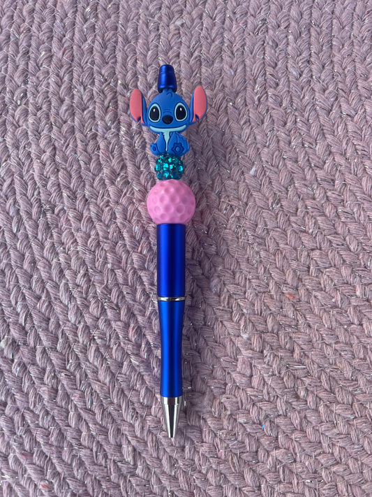 Blue Alien Pen