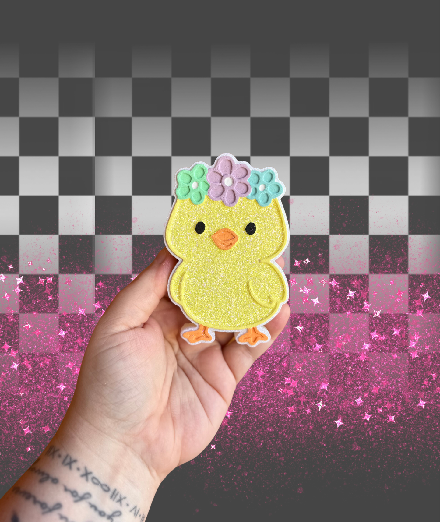 Flower Crown Chick Freshie (pastel)