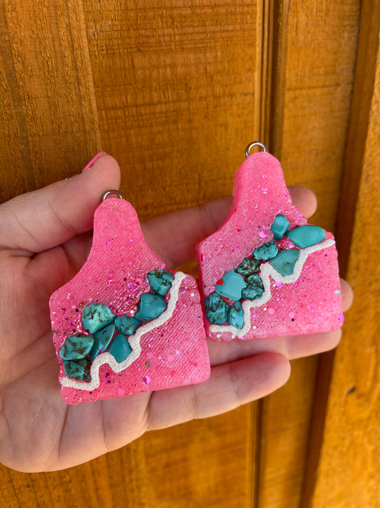 Geode Cattle Tag Vent Clips