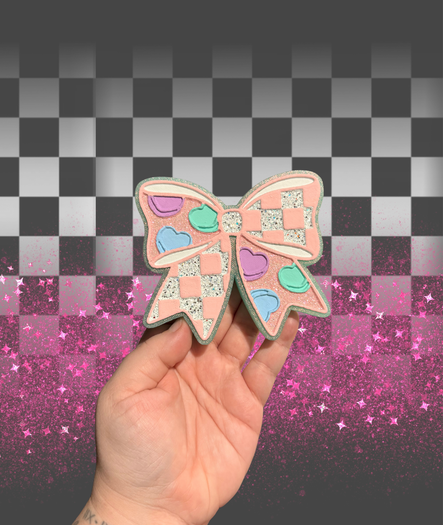 Valentine’s Bow Freshie