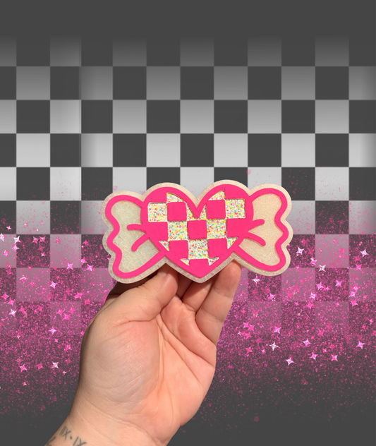 Checkered Candy Freshie