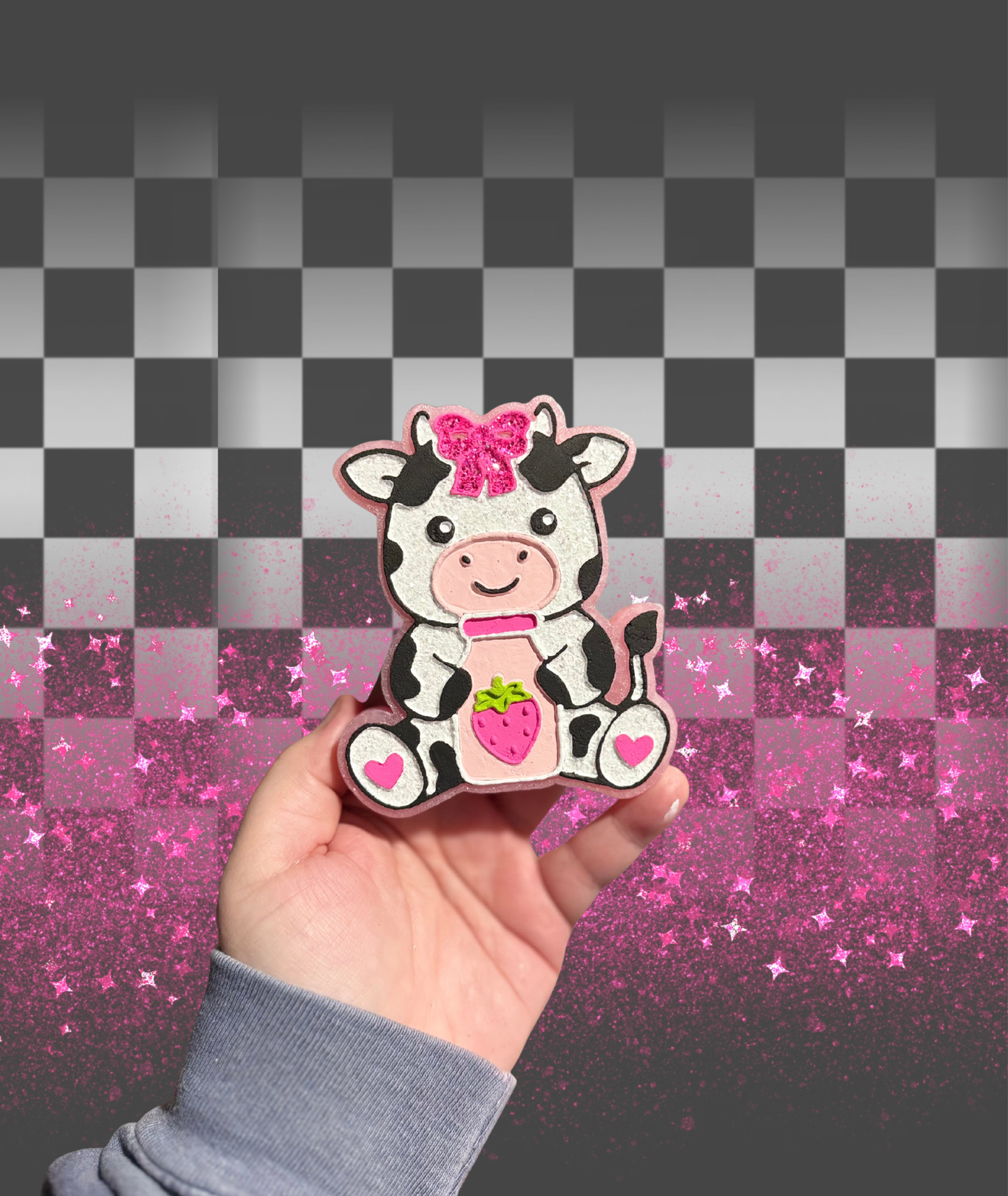 Strawberry Milk Cow Freshie