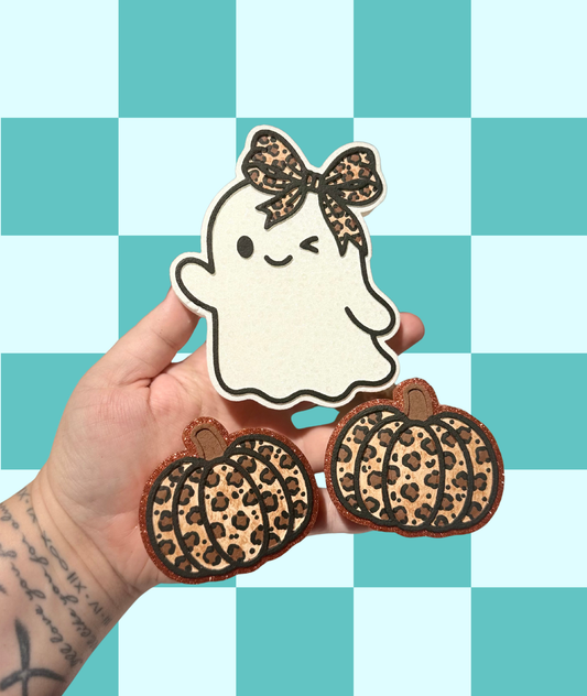 Ghost Freshie and Pumpkins Vent Set