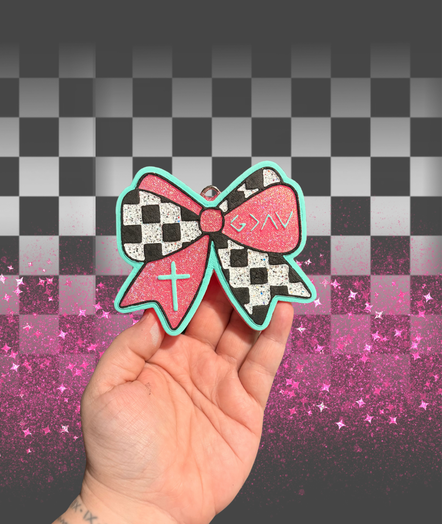 God is Greater Bow Freshie