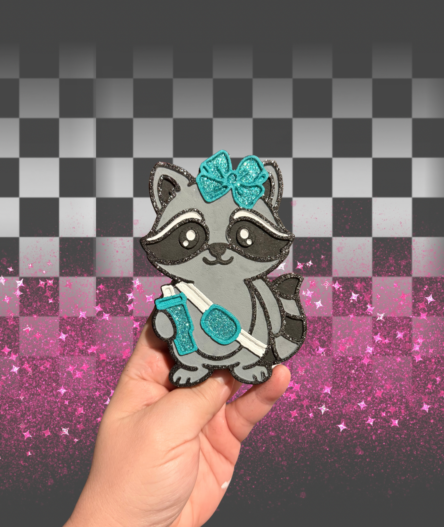 Boujee Raccoon Freshie